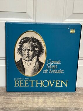 Ludwig Van BEETHOVEN, Great Men of Music 4 Vinyl LP Boxset, 1978 Time Life,‎ VG